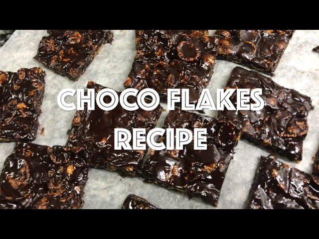 Easy and Chewy 3 Ingredients Choco Flakes Recipe (Pang Negosyo) | Apron on Duty