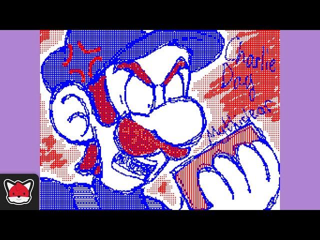 Luigi as Charlie Day (Flipnote Edition)