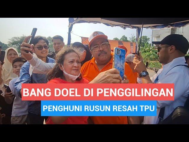 WARGA NGELUH KE BANG DOEL MINIMNYA TPU DI PENGGILINGAN DAN SULITNYA DAPAT KAMAR RAWAT INAP BPJS