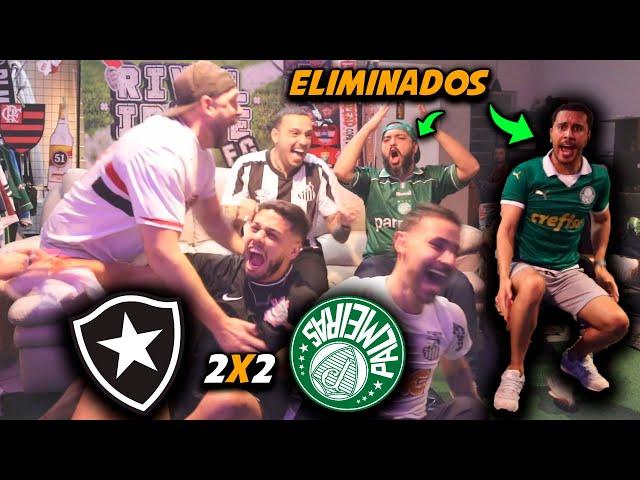 React Palmeiras 2x2 Botafogo | Melhores momentos | Gols | Libertadores