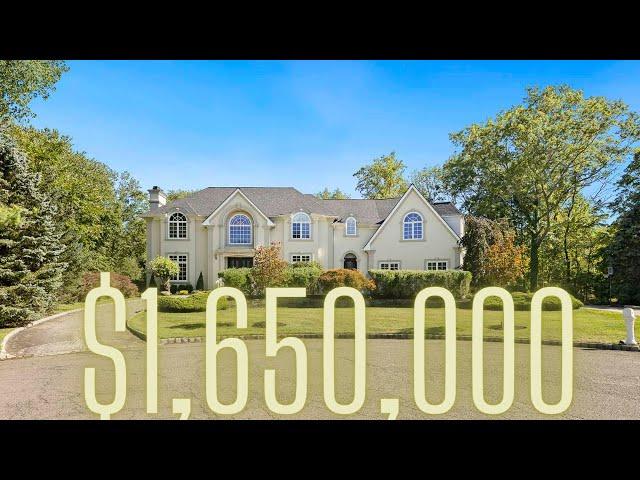 TOURING A $1.6 MILLION UPPER SADDLE RIVER NJ MEGA MANSION