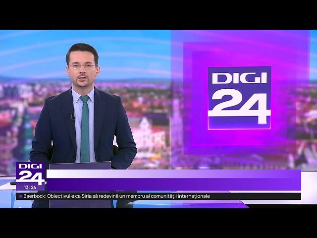 Știrile Digi24 de la ora 13 – 3 ianuarie 2025