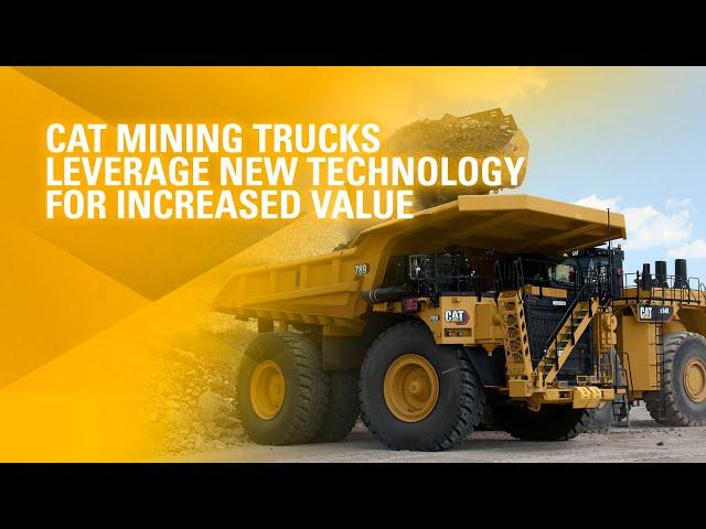 Cat Mining Trucks Leverage New Technology for Increased Value