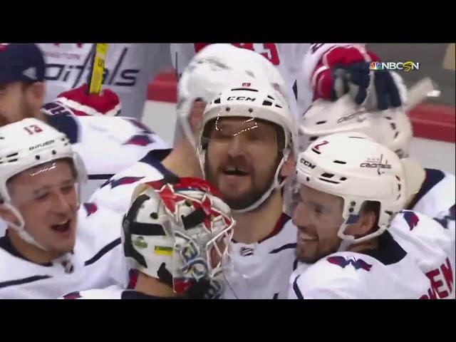 Evgeny Kuznetsov's Game Winner in OT vs  Pittsburgh