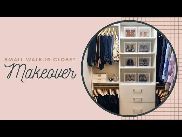 How to Organize a Small Walk-In Closet