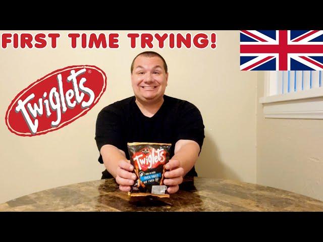 Americans first time trying Twiglets | UK Food Reaction