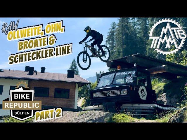 Bike Republic Sölden Part 2 ️ Test der berühmten Lines – Wie viel Spaß steckt drin?