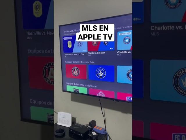 MLS EN APPLE TV .