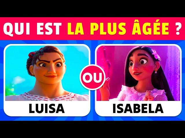 Qui est le plus âgé ? | Quiz Disney