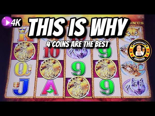 BEST Buffalo Gold Bonuses Are 4 Coins and Here's Why