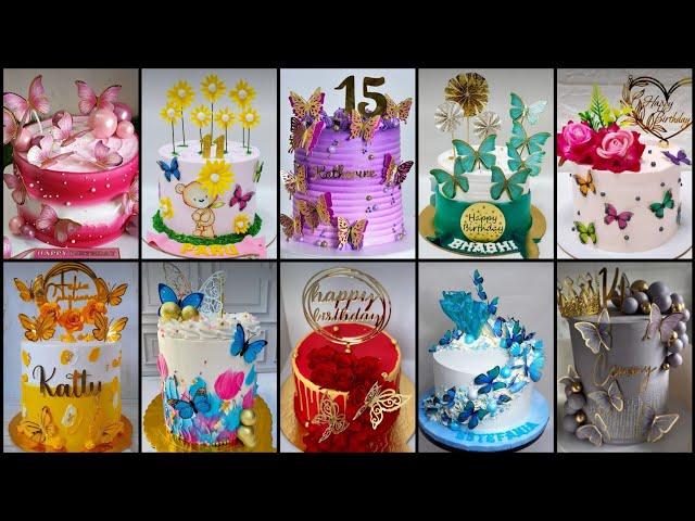 Butterfly Theme Cake Designs/Butterfly Cake Design For Birthdays/Butterfly Cake/Cake Design#cake