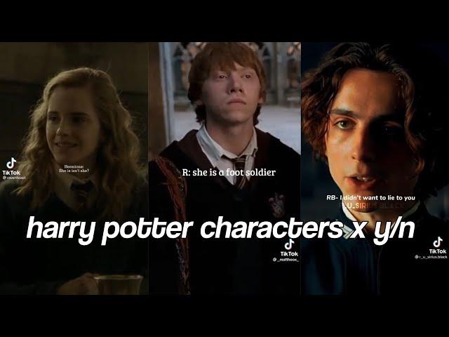 Harry Potter Characters x Y/N TikTok POV