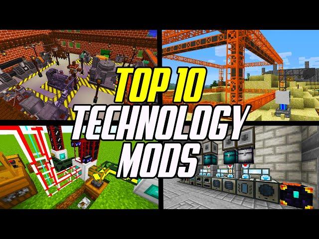 Top 10 Minecraft Technology Mods (Factory, Energy, Processing & Transport)