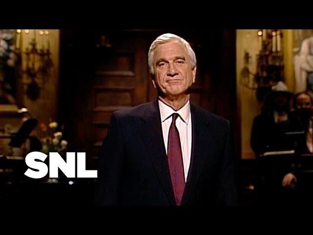 Leslie Nielson Monologue: Serious Actor - Saturday Night Live