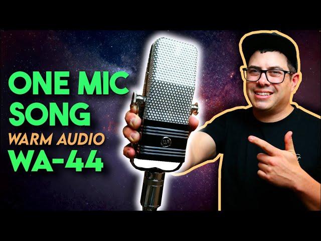 One Mic Song: Warm Audio WA-44 - Mixed Vs Raw