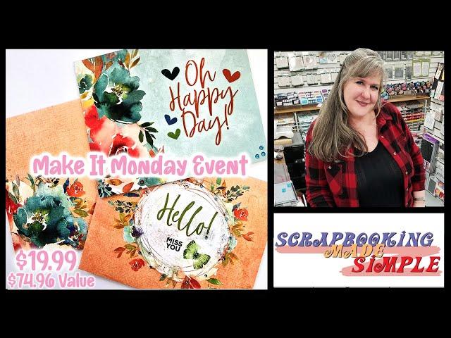Make It Monday features an amazing value priced bundle by 49 & Market on at Scrapbooking Made Simple