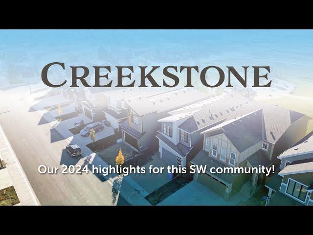 What's New In Creekstone