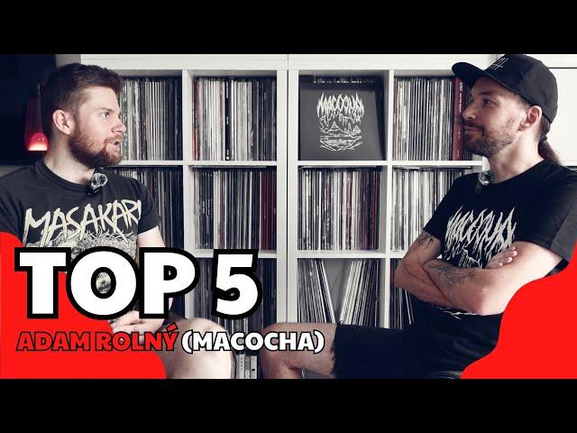 TOP 5 | Adam Rolný (Macocha) a jeho nejoblíbenější desky