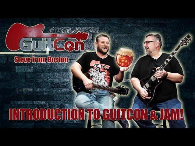 Steve from Boston Jam at Guitcon 2018