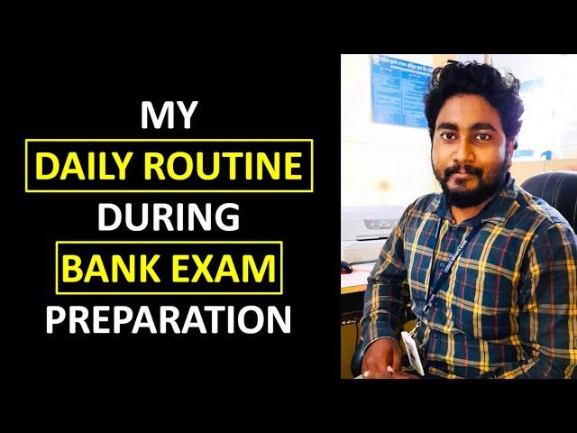 My Daily Routine During Bank Exam Preparation | RRB PO/Clerk Strategy | Career Definer | Kaushik Sir