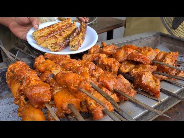  PAKISTANI STREET FOOD, WALKING TOUR AROUND LAHORE "STREET FOOD" STREET, LAHORE CITY WALK, 4K60FPS