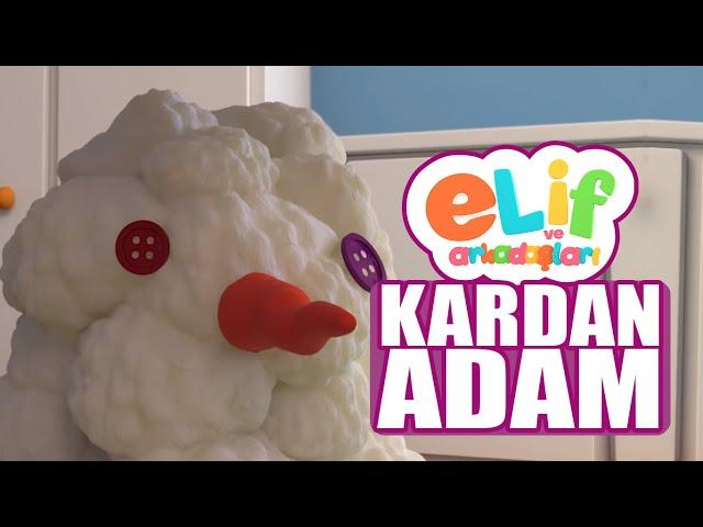 Elif ve Arkadaşları - Bölüm 15 - Kardan Adam - TRT Çocuk Çizgi Film