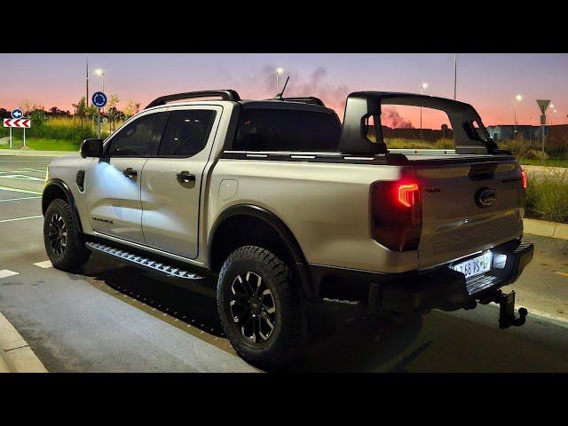 Night Features and POV Drive - 2024 Ford Ranger Wildtrak X 2.0L Bi-Turbo - Matrix LED, Sound, Road!