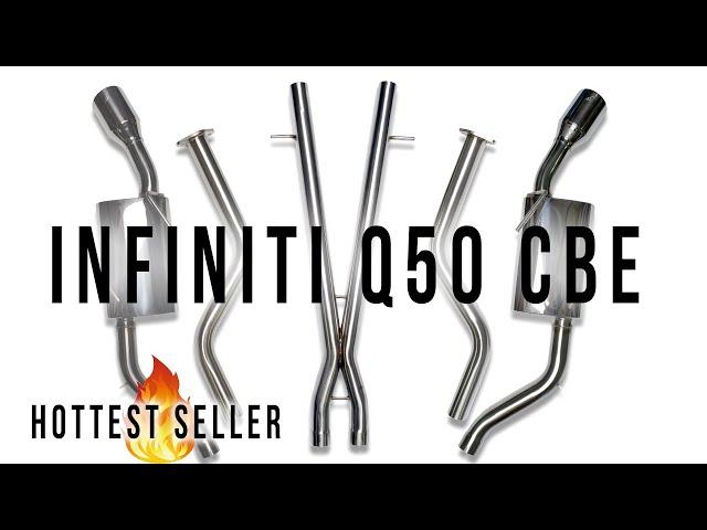 INFINITI Q50 CAT-BACK EXHAUST SYSTEM - REVIEW BY FAST INTENTIONS