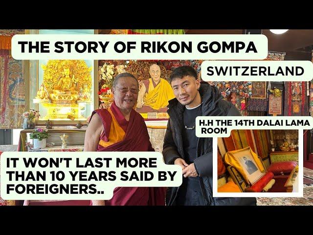 H.H THE DALAI LAMA ROOM || the story of Rikon gompa || swiss || Tibetan vlogger || bir || India ||