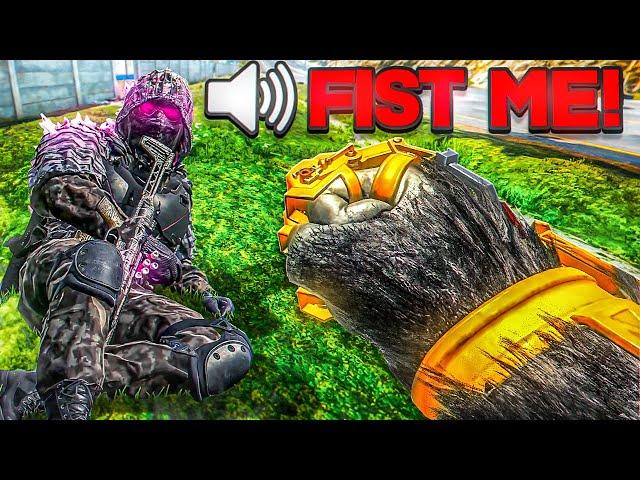 Making Enemies RAGE by FISTING THEM  *BEAST GLOVE* (FUNNY PROXIMITY CHAT MOMENTS)