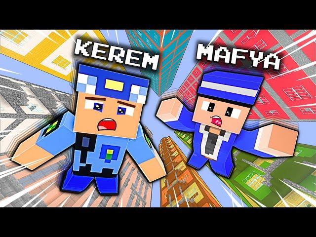 KEREM COMMISSIONER AND THE MAFIA FALLED FROM THE BUILDING!  - Minecraft