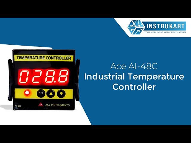 AI-48C Temperature Controller | Industrial Temperature Controller | Instrukart