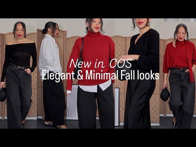 Elegant & Minimal Fall looks | COS Fall/Winter