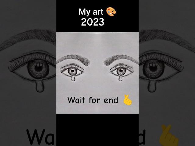 me vs my art  2023 vs 2025 #wallart #art #drawing #shorts #vs #myart