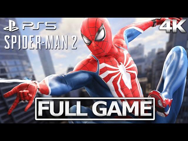 SPIDER-MAN 2 Full Gameplay Walkthrough / No Commentary 【FULL GAME】4K 60FPS Ultra HD