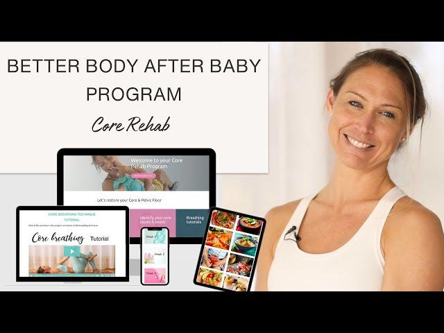 Better Body after Baby Program Preview | Designed for women who are 8 weeks postpartum and beyond.