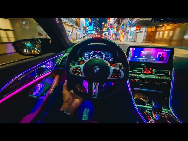 LATE NIGHT BMW M8 COMPETITION POV DRIVE: IN TORONTO