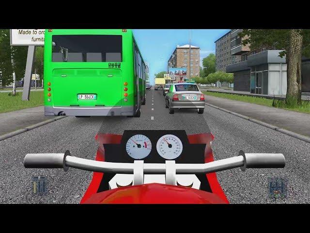 City Car Driving - Yamaha FCR-900 | Fast Driving