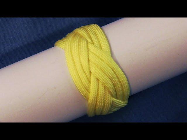 How To Tie A 3L 4B Turk's Head Knot With Paracord - WhyKnot