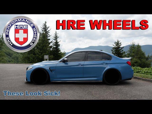 HRE WHEELS ON MY F80 M3!!!! *Wheel Reveal*