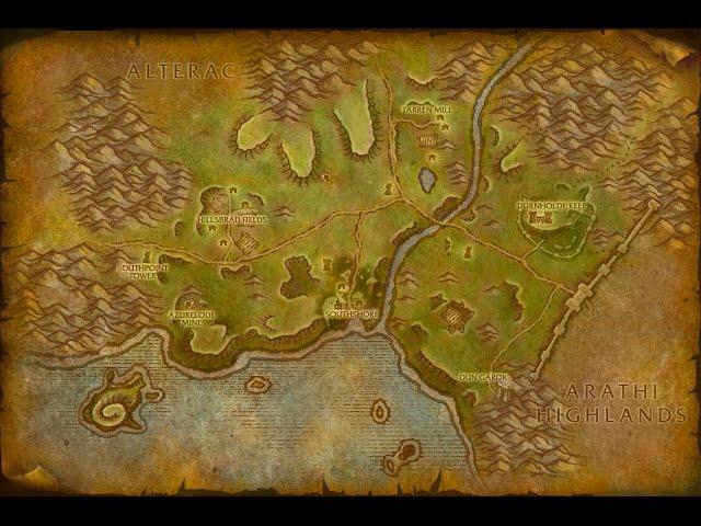 World of Warcraft Cataclysm and Classic Maps Comparison