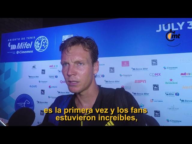 Debo trabajar duro para regresar al top 20: Berdych