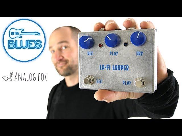 Analog Fox Lo Fi Looper Pedal Analog 20 Second Phrase Sampler