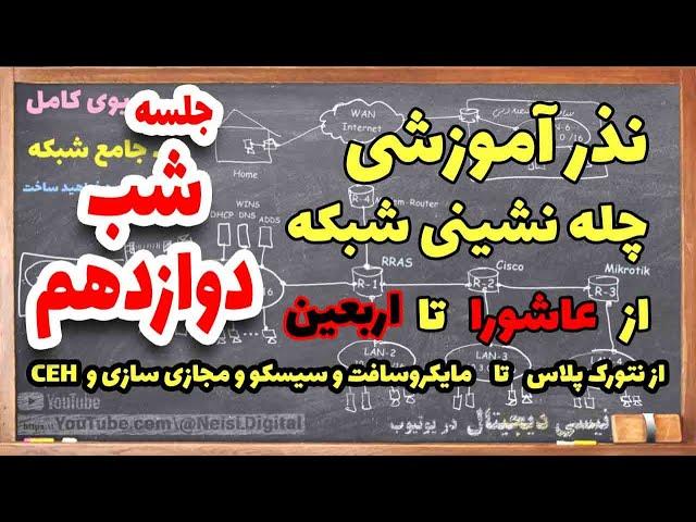 چله نشینی با شبکه - جلسه دوازدهم ( لطفاً به توضیحات توجه کنید )