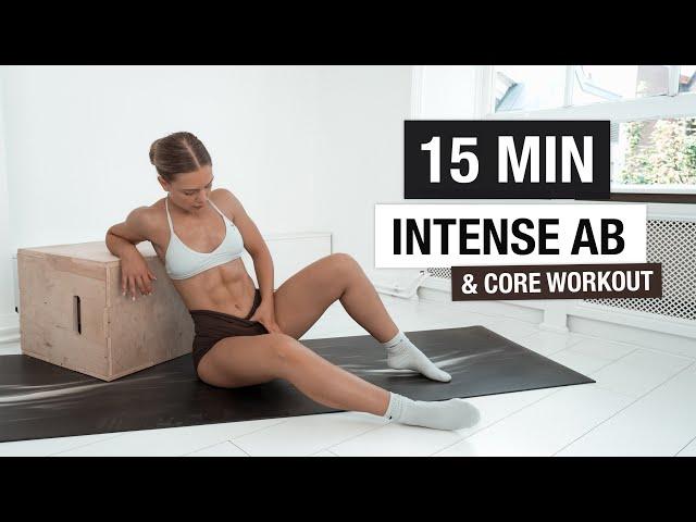 15 MIN INTENSE CORE & AB WORKOUT