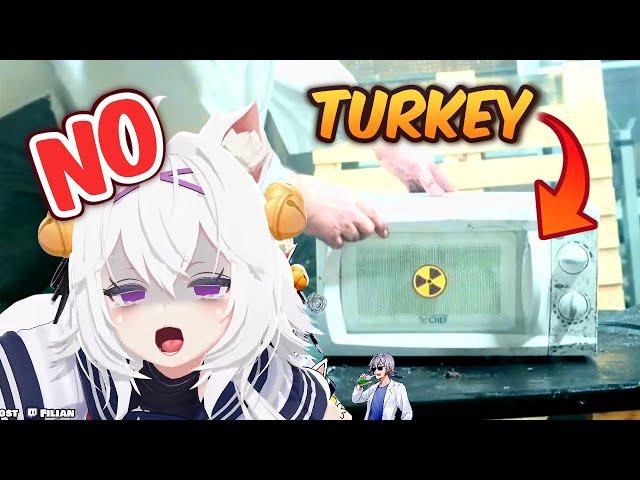 Filian BLOW UP A TURKEY for Thanksgiving |SUPER CUT| [ Filian and Uwoslab]