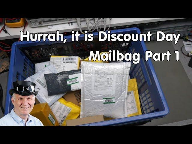 #237 Singles "Discount" Day Mailbag (QC 3.0, CurrentRanger, Pi cases, Soldering Irons, Dupont Wires)