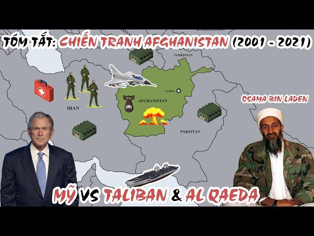 Tóm tắt: 20 năm cuộc chiến của Mỹ ở Afghanistan (2001 - 2021) | Tóm Tắt Lịch Sử