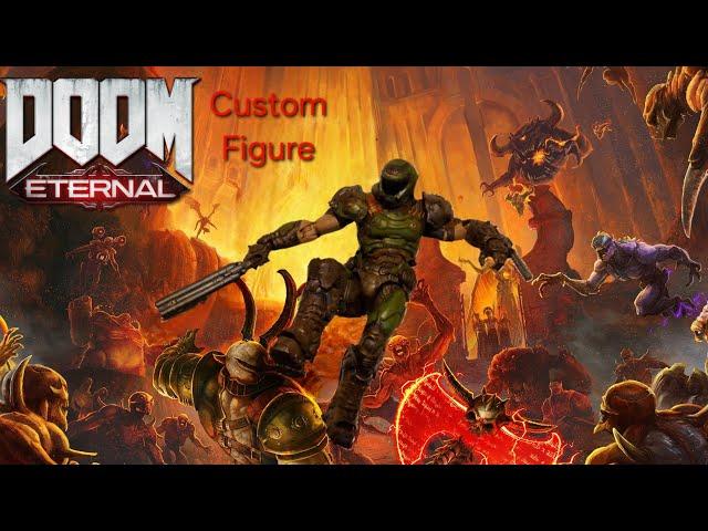 Doom Slayer Custom Figure Upgraded Mcfarlane Doom Eternal