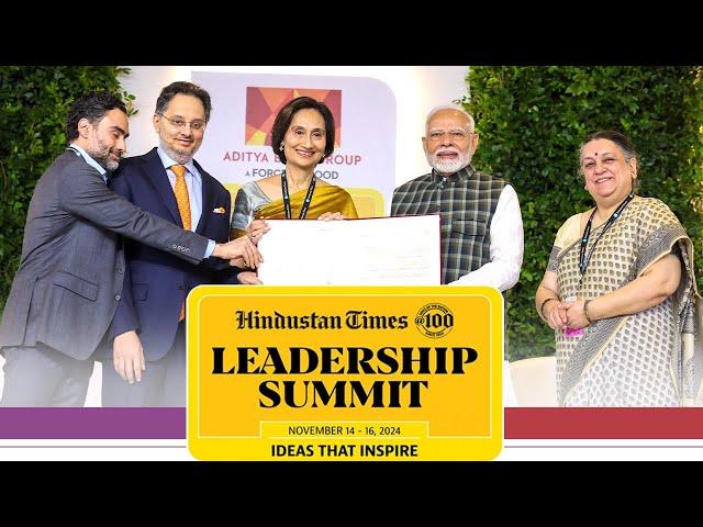 PM Modi Live | Hindustan Times Leadership Summit 2024 Live